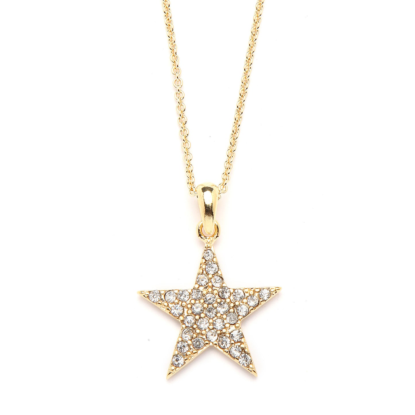 Star Pendant Necklace with Premium CZ